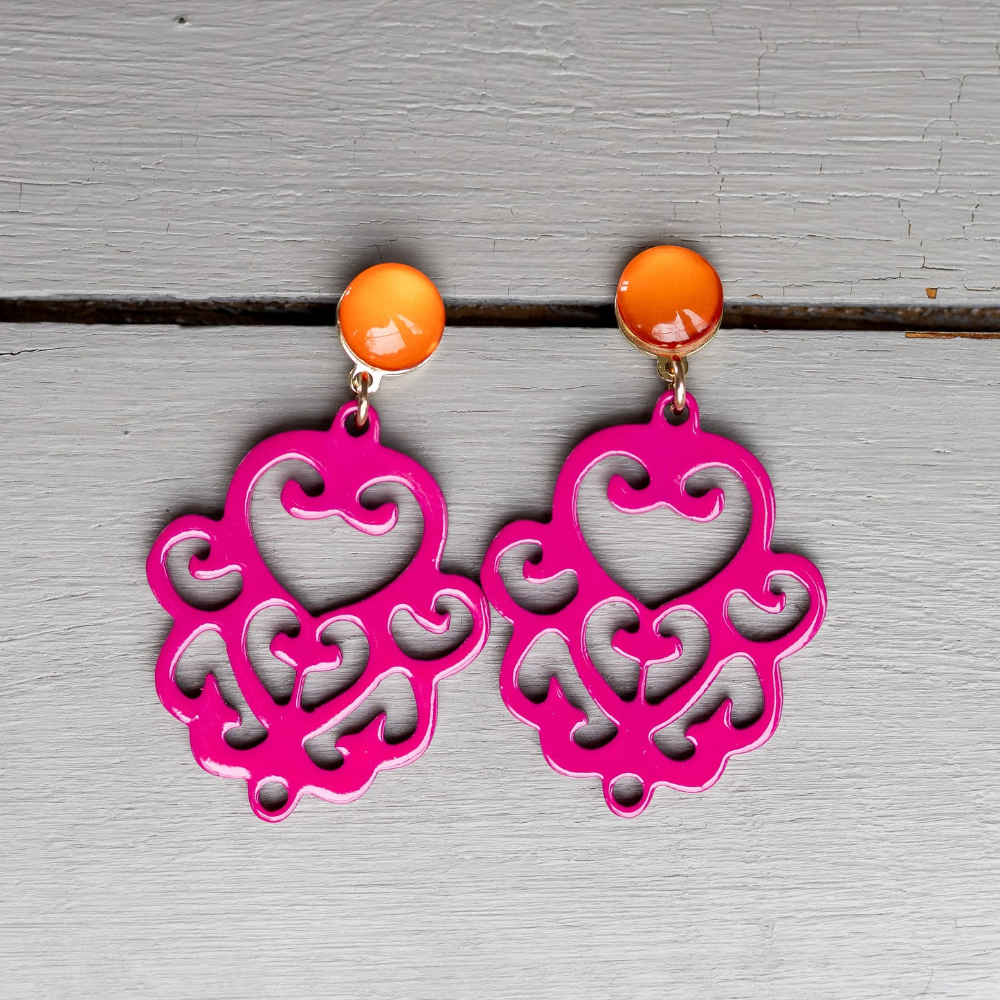 Ornament Ohrringe „Frieda“