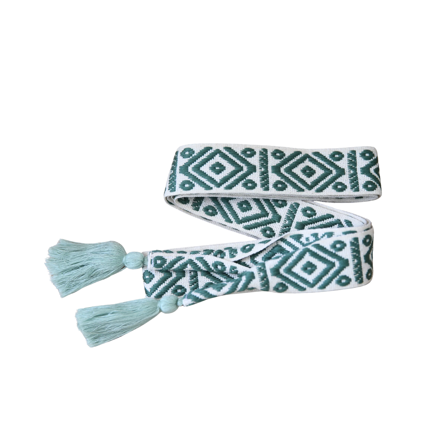 Lace Belt "Weiß/Grün"