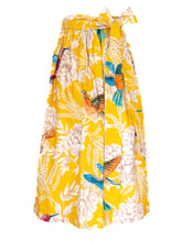 Laden Sie das Bild in den Galerie-Viewer, Dirndl-SchuerzeGelbmitKolibris