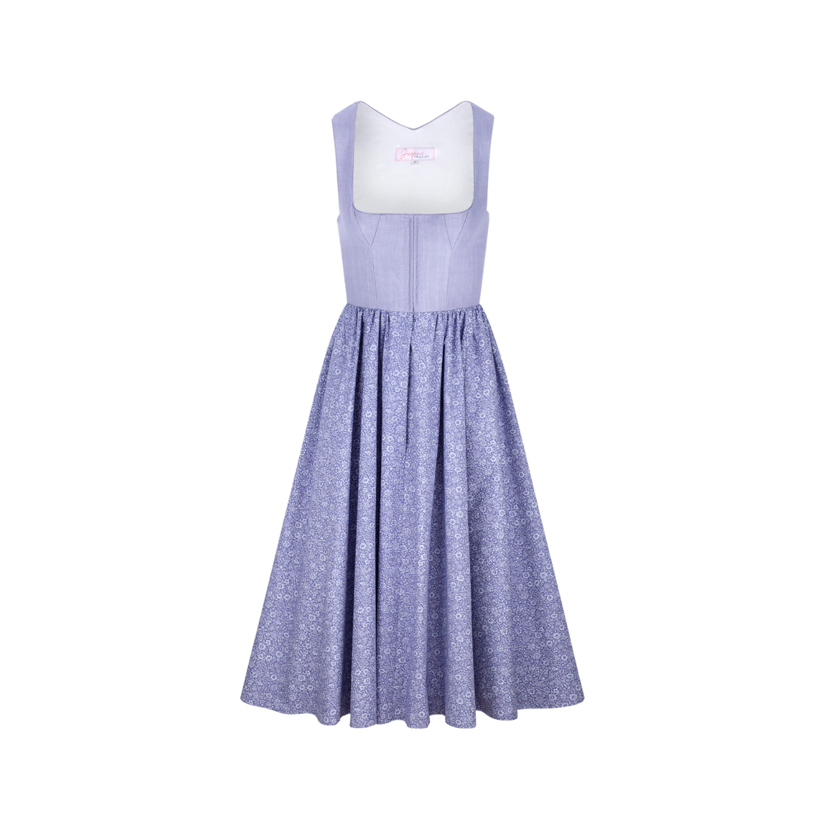Dirndl Klassisch schlicht Flieder
