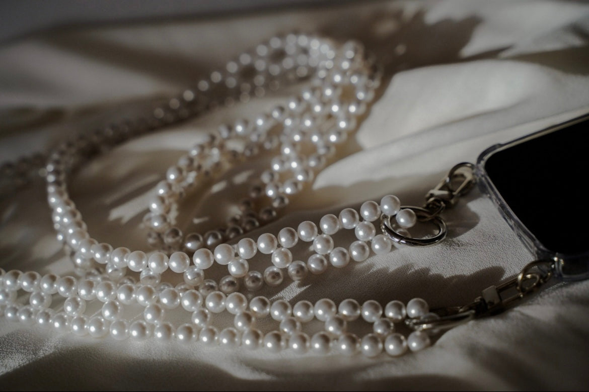 Handykette aus Perlen von beccsandclaude