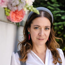 Laden Sie das Bild in den Galerie-Viewer, Haarreif - Headband Josefine Schiefergrau