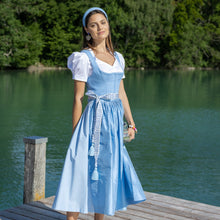 Laden Sie das Bild in den Galerie-Viewer, DIRNDL BELT HELLBLAU