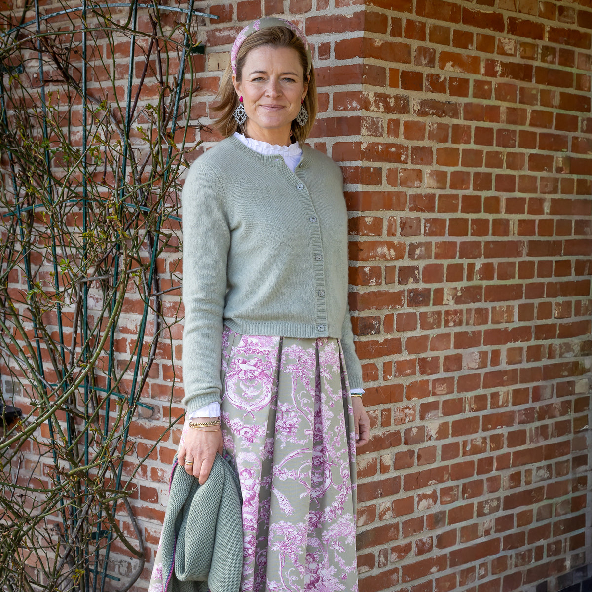 Rock Theresia – Toile de Jouy in Fuchsia