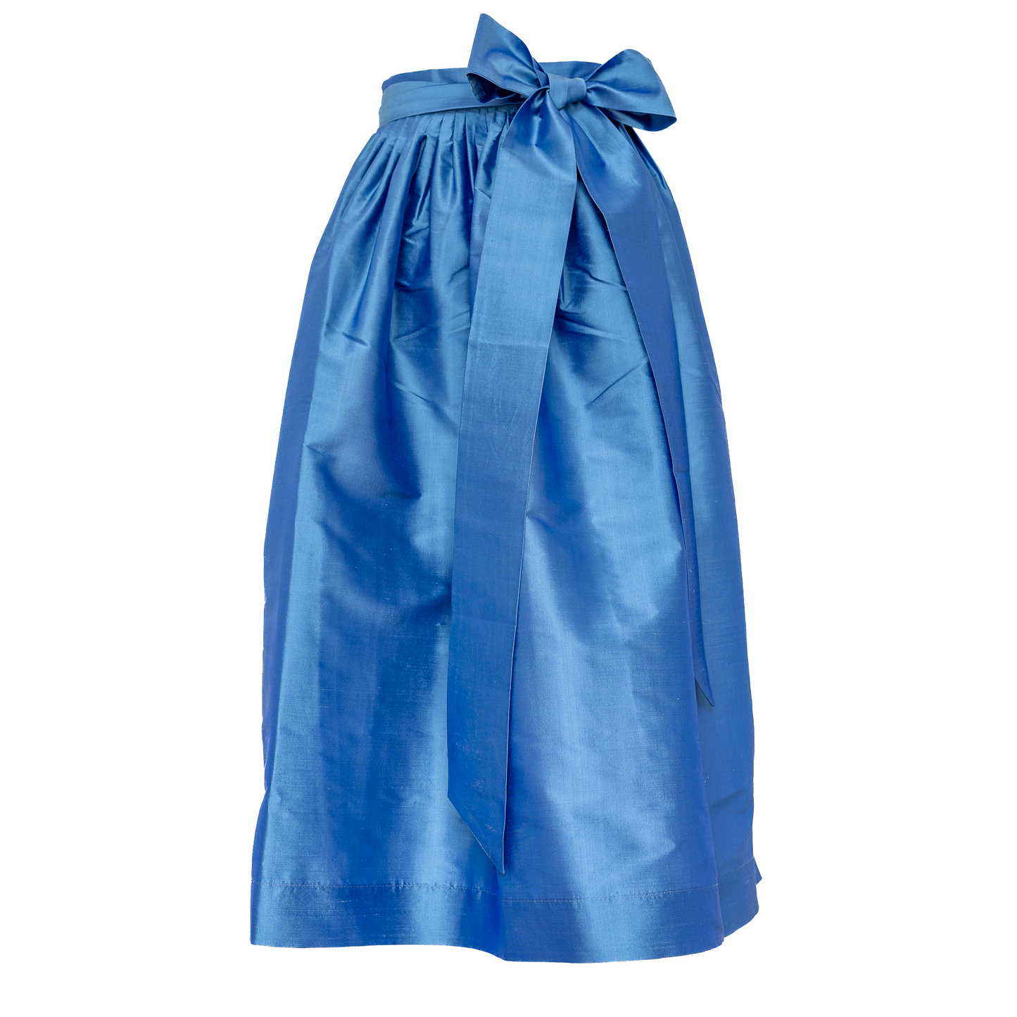 Seiden-Dirndlschürze Viktoria Bleu