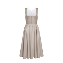 Laden Sie das Bild in den Galerie-Viewer, schlichtes und klassisches Dirndl in Beige