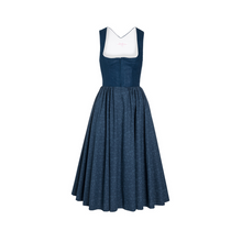 Laden Sie das Bild in den Galerie-Viewer, Klassisches Dirndl Dunkelblau