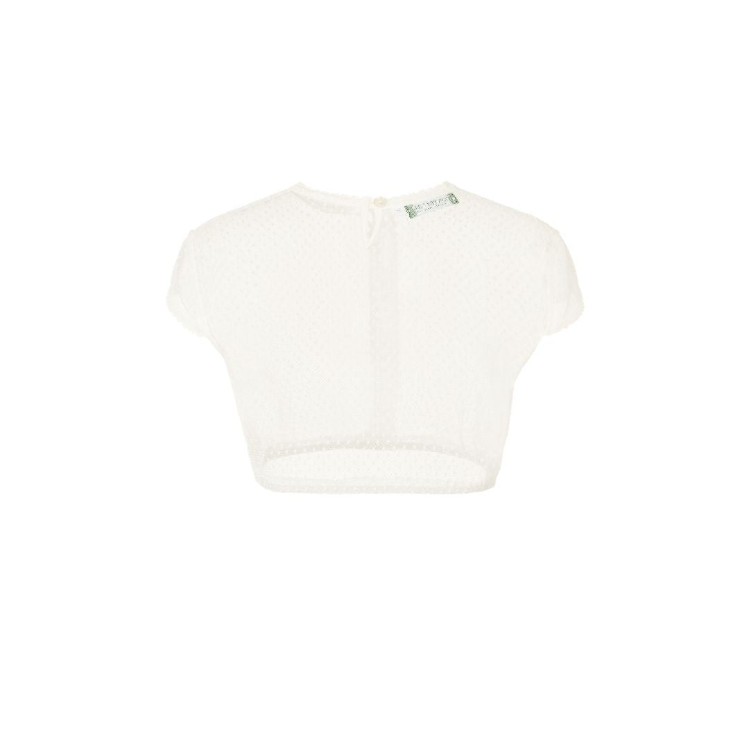 Dirndlbluse aus Spitze