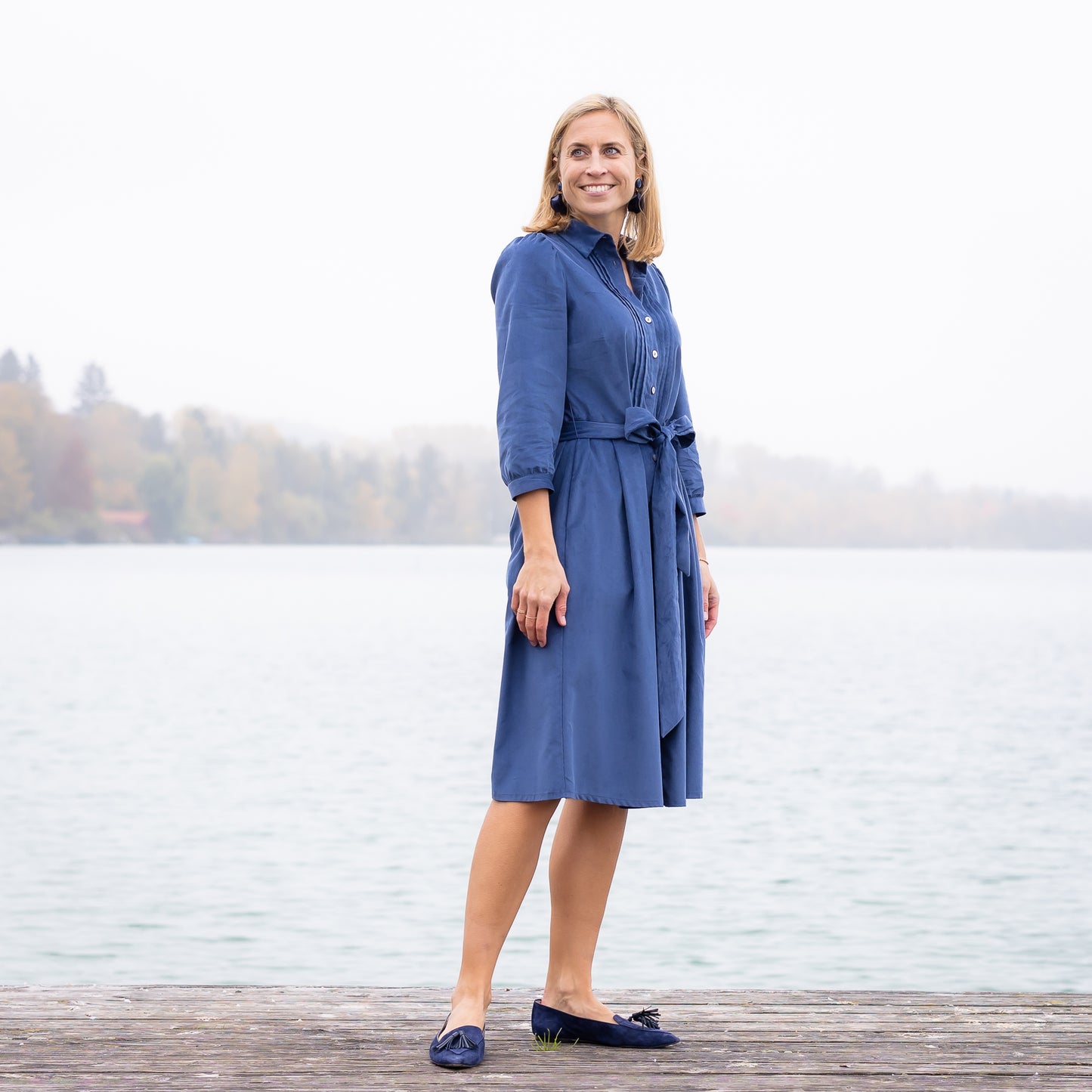 Mathilda - Feincord-Kleid von Waldorff