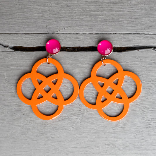 Ornament Ohrringe „Frieda“