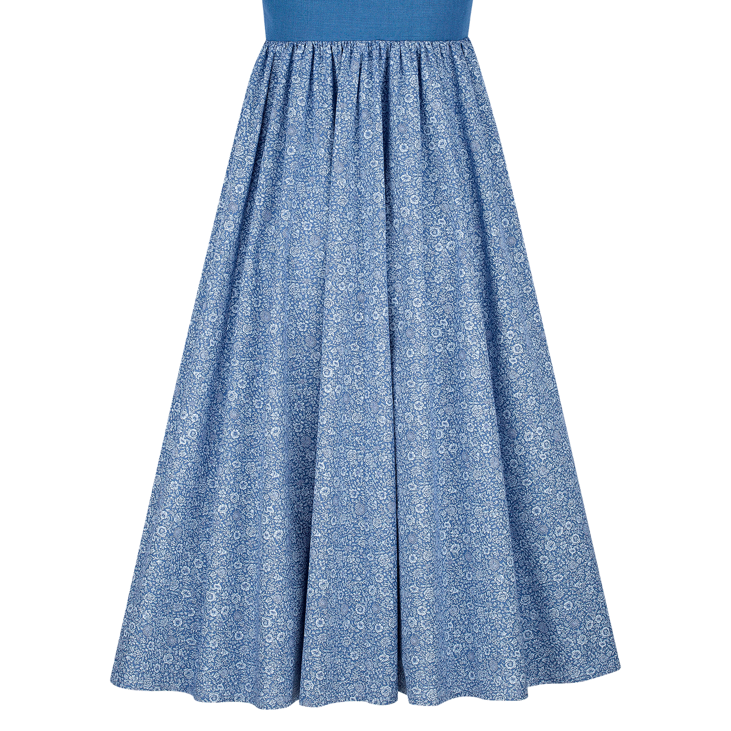Midi Dirndl Josefine in Kornblumenblau