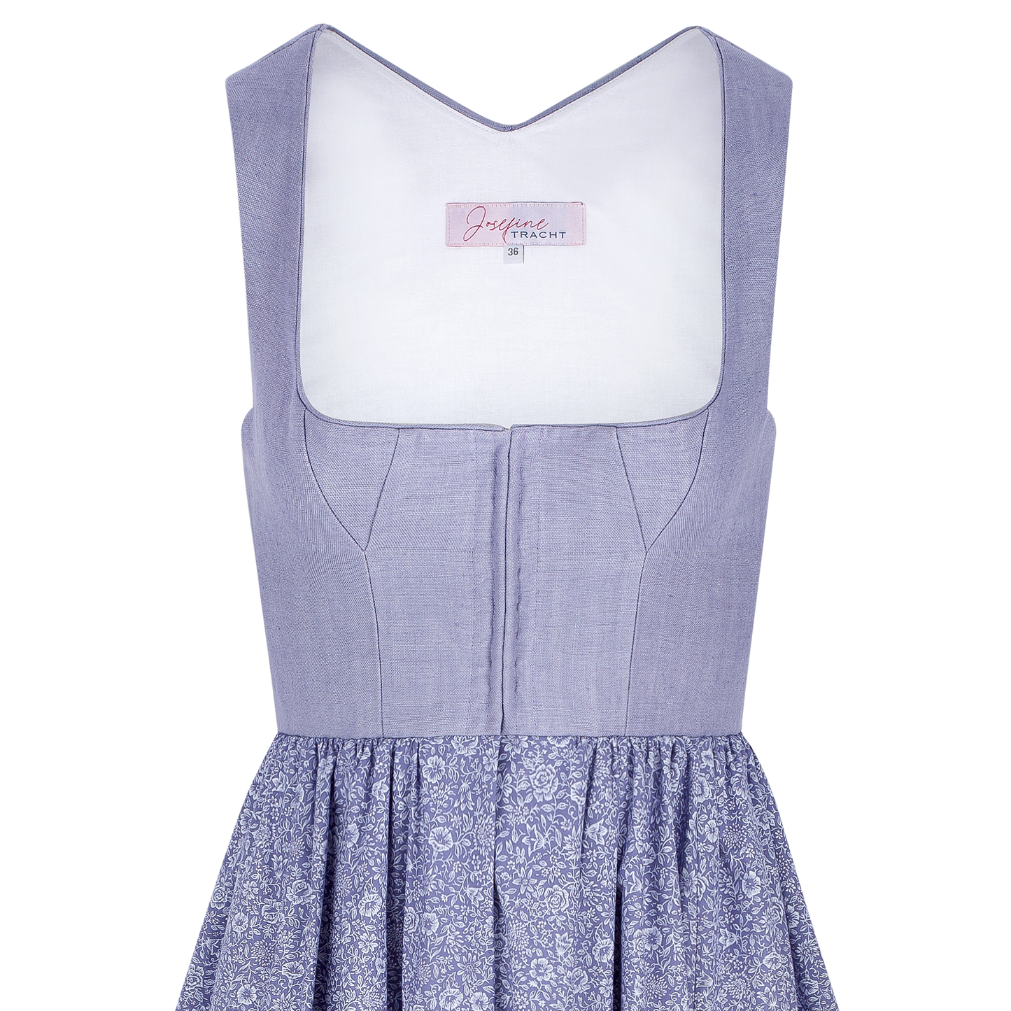 Midi Dirndl Josefine in Flieder