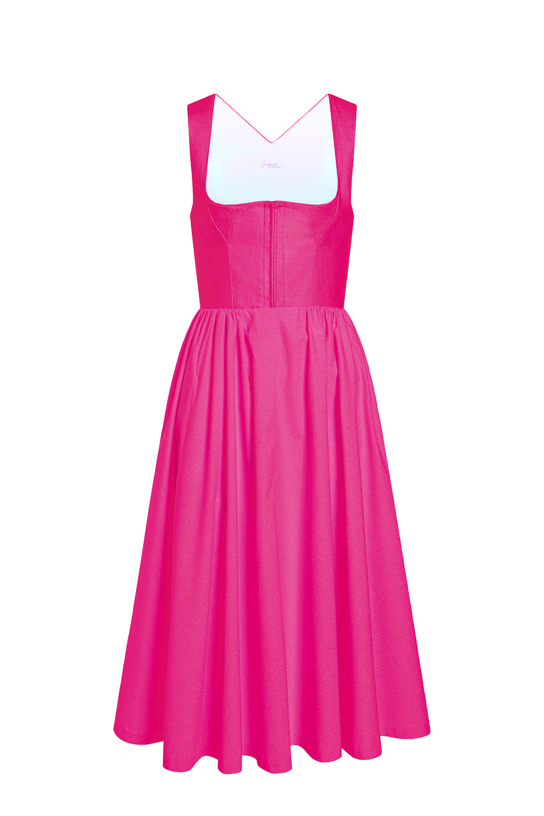 Midi Dirndl Josefine in Pink