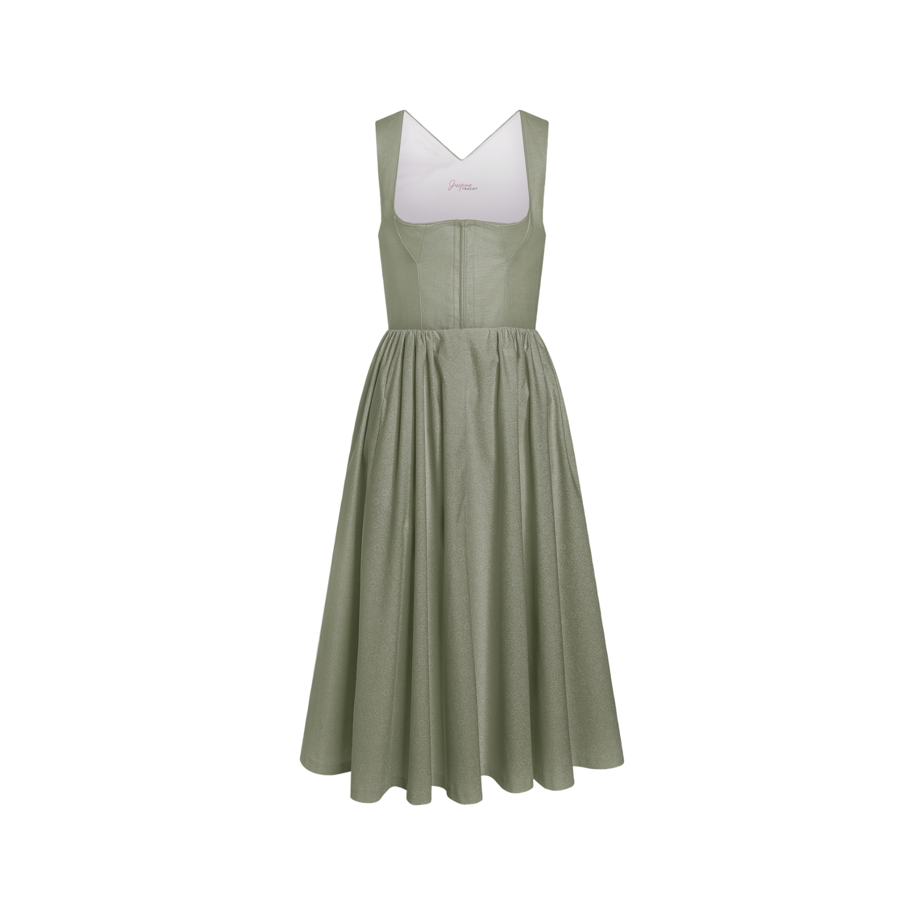 Dirndl Leinen Baumwolle Schilf