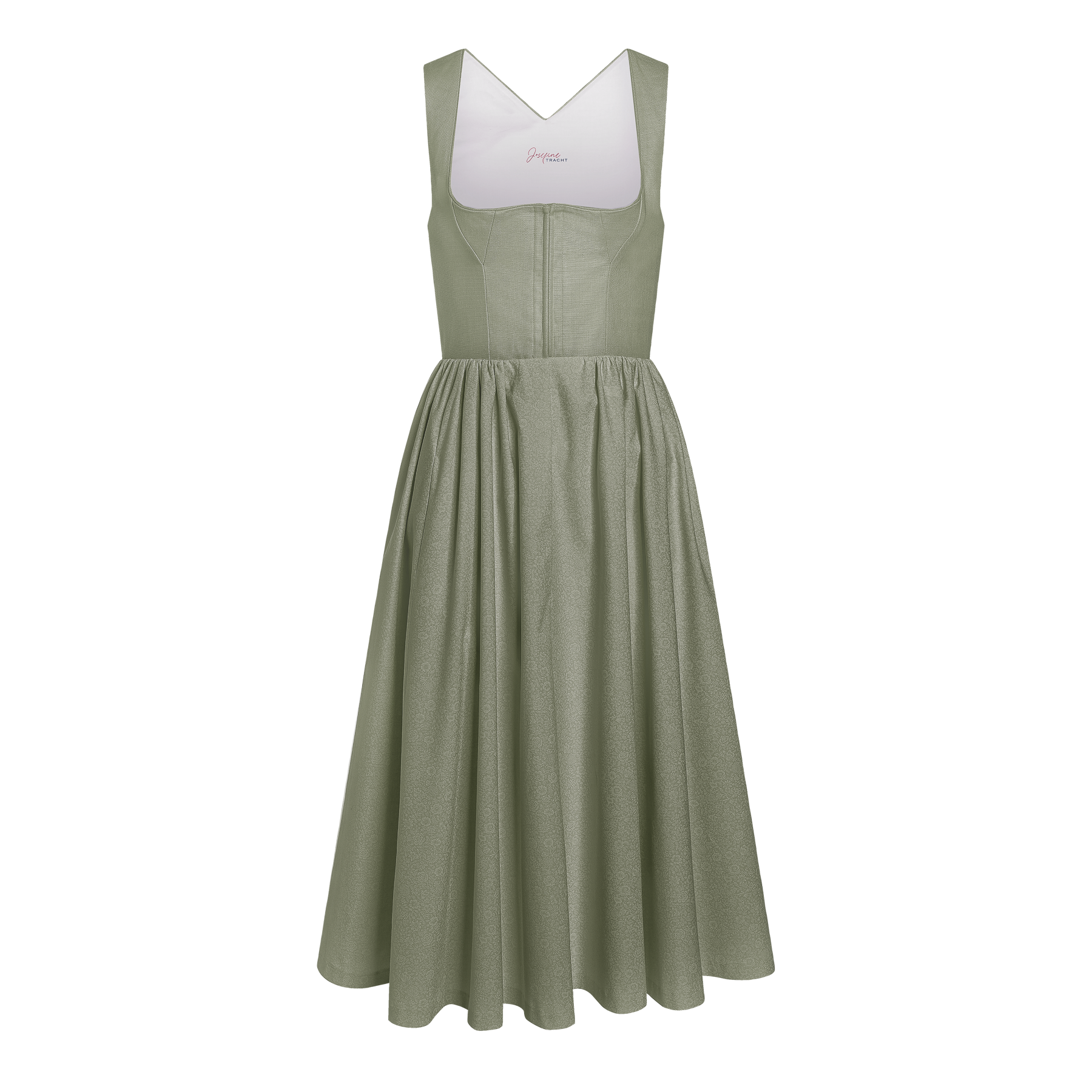 Dirndl Leinen Baumwolle Schilf