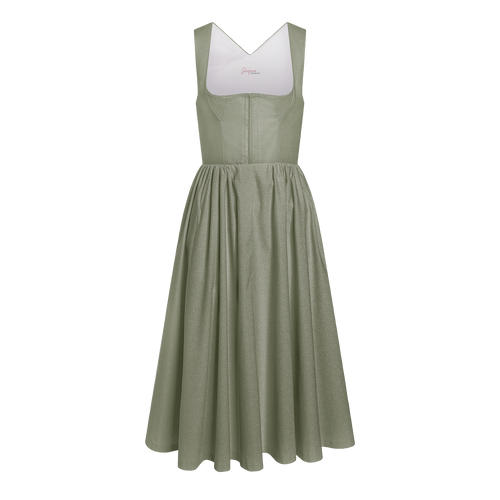 Dirndl Leinen Baumwolle Schilf