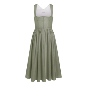 Dirndl Leinen Baumwolle Schilf