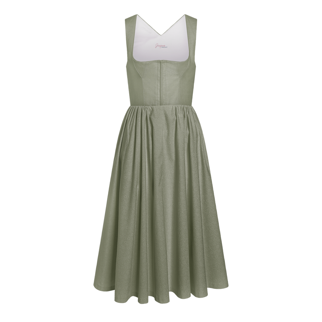 Dirndl Leinen Baumwolle Schilf