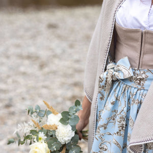 Midi Dirndl Josefine in Beige