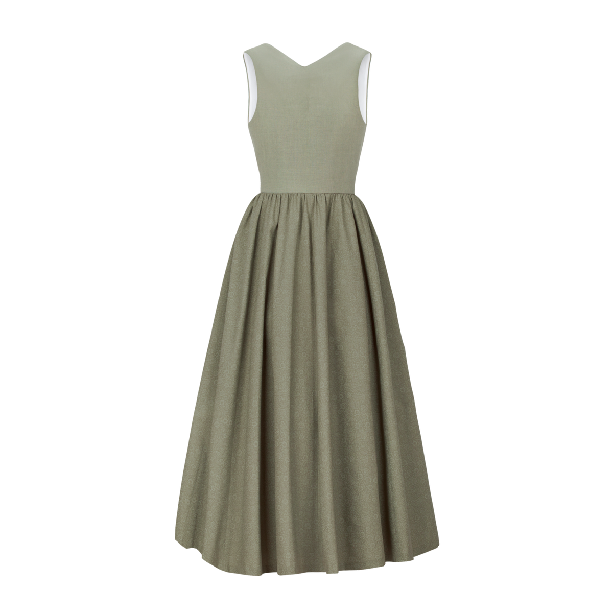 Dirndl Josefine  in Schilf – rückenansicht