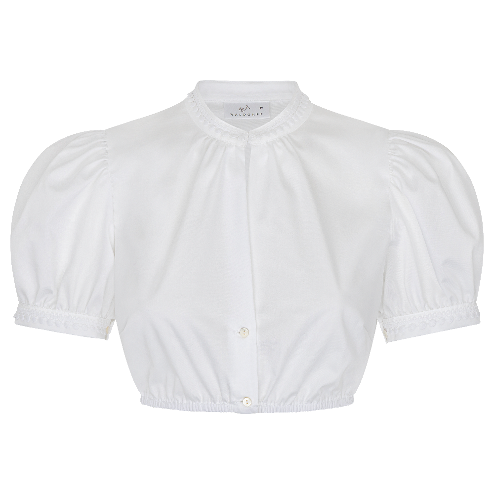 Dirndlbluse Marie hoch geschlossen