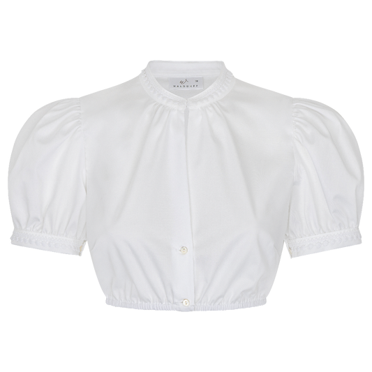 Dirndlbluse Marie hoch geschlossen