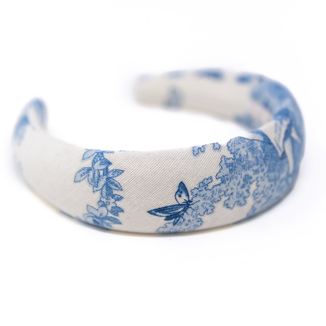 Haarreif - Headband Helene Hellblau