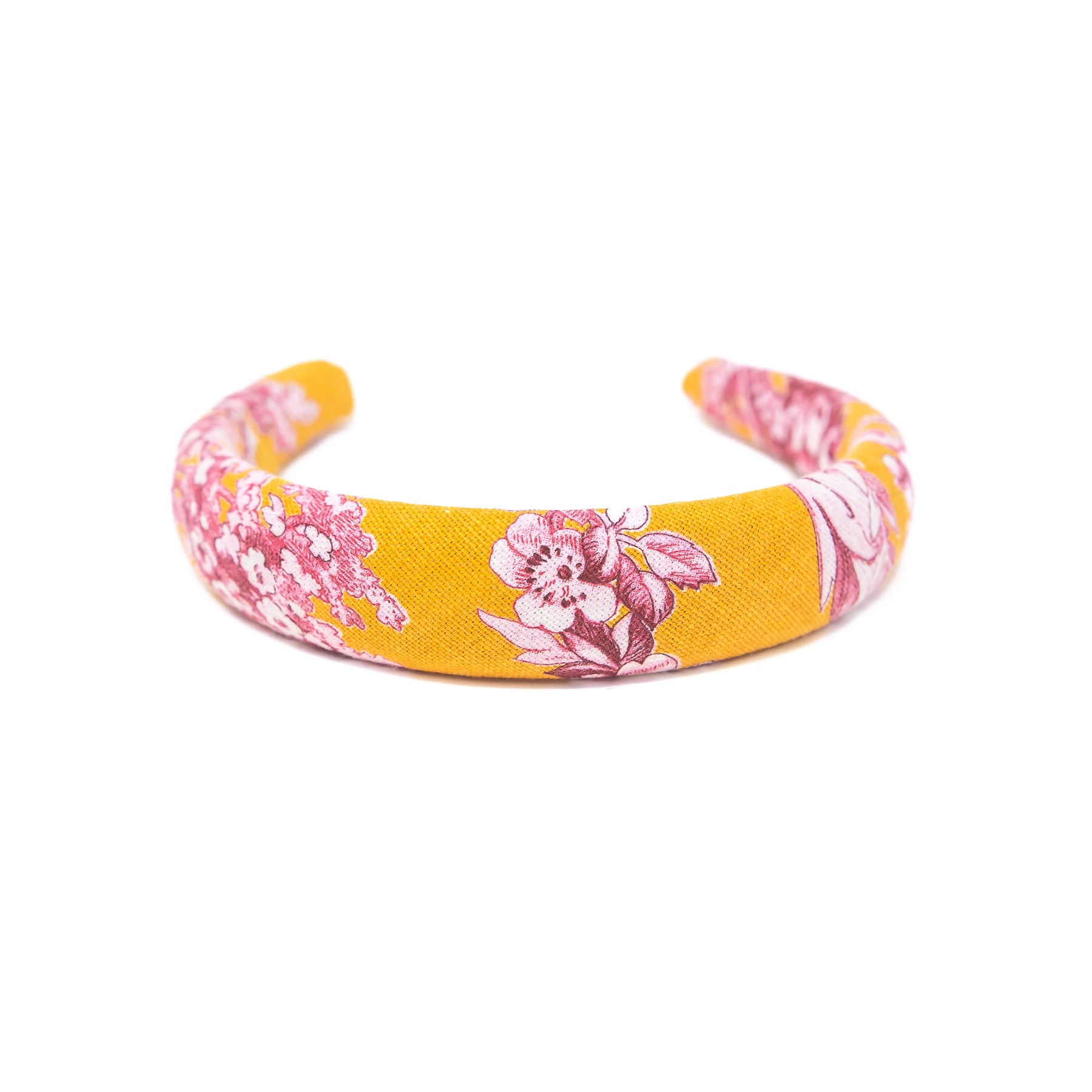 Haarreif Toile de Jouy  Orange Pink