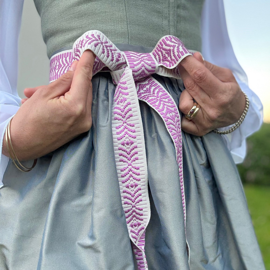 Dirndl Belt  "Flieder" von Lace