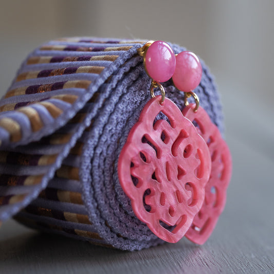 OHRRINGE ZARTES PINK STATEMENT