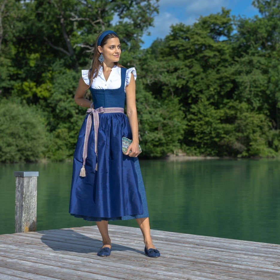 Dirndl Belt "Flieder"