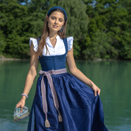 Dirndl Belt "Flieder"