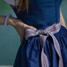 Laden Sie das Bild in den Galerie-Viewer, Dirndl Belt &quot;Flieder&quot;
