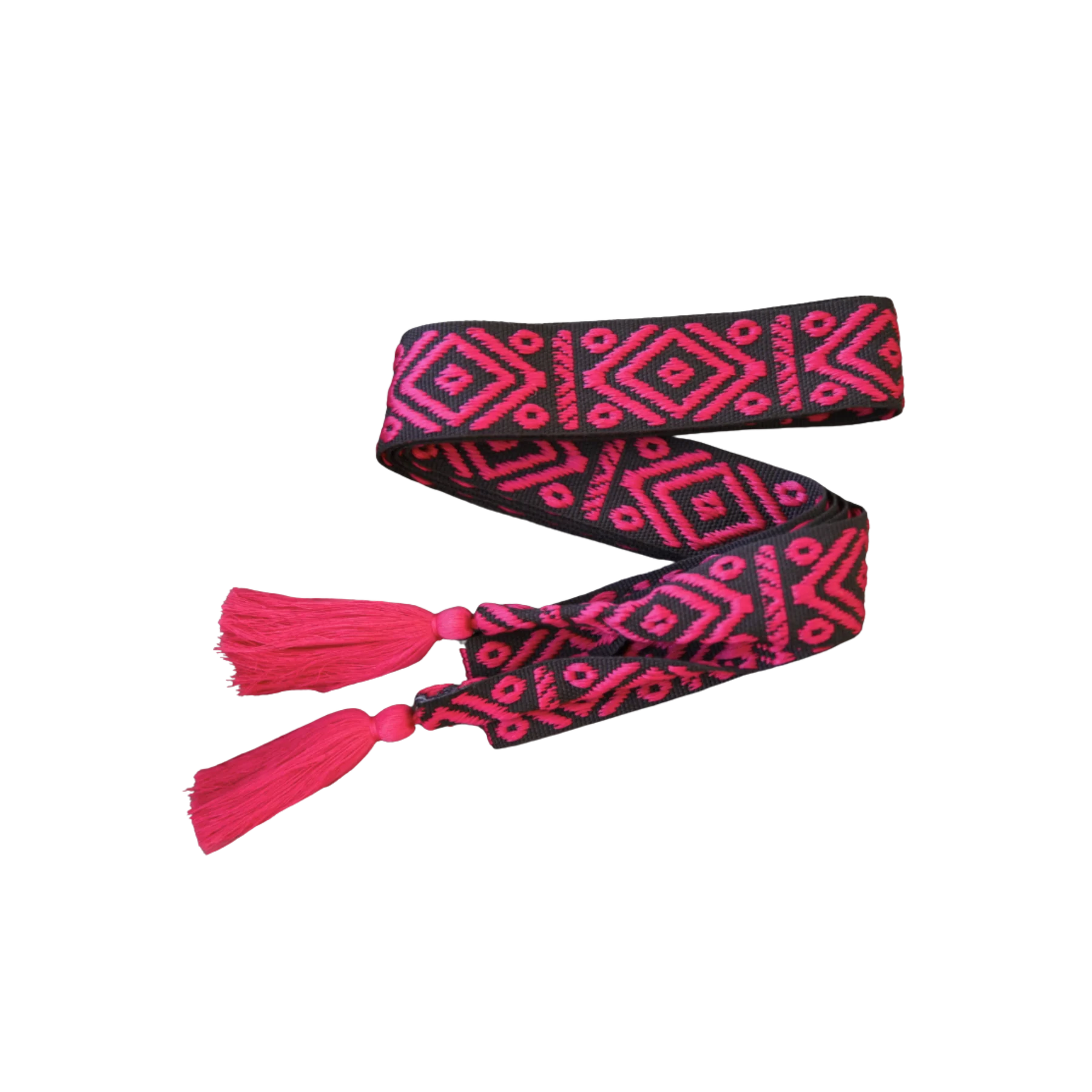 LaceBelt Dirndl Belt Pink Braun