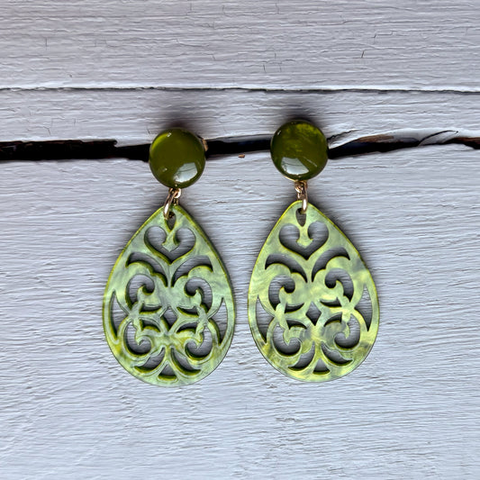 OhrringeOrnamenteGruen