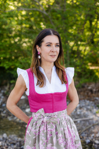 Midi Dirndl Josefine in Pink