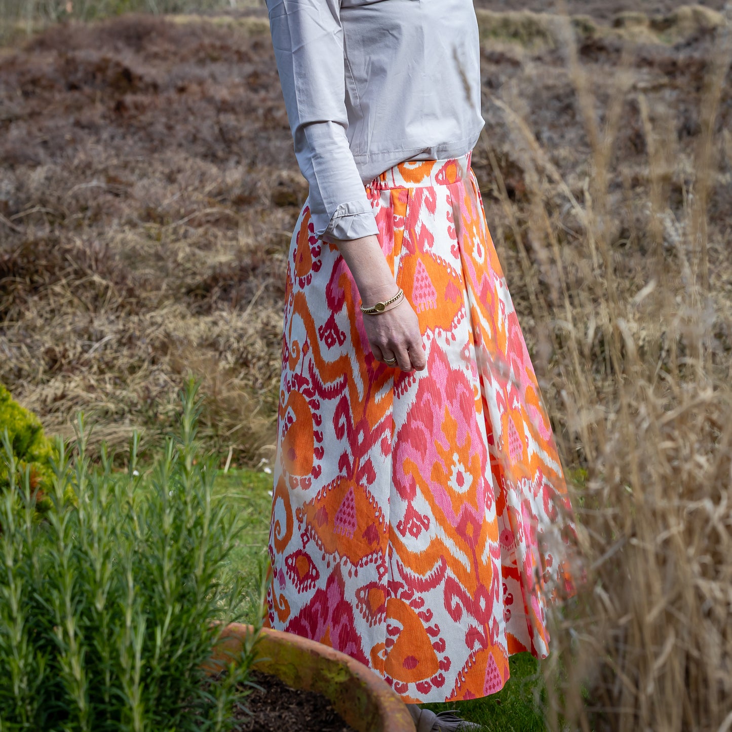 Rock Theresia – Pink/Orange Ornamente
