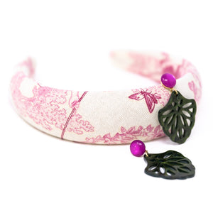 Haarreif - Headband Helene Rosa