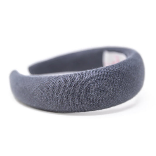 Haarreif - Headband Josefine Schiefergrau