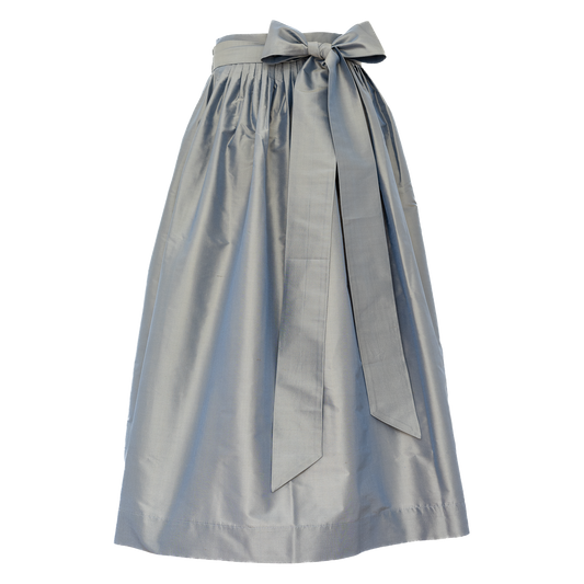 Seiden-Dirndlschürze Viktoria Schilf