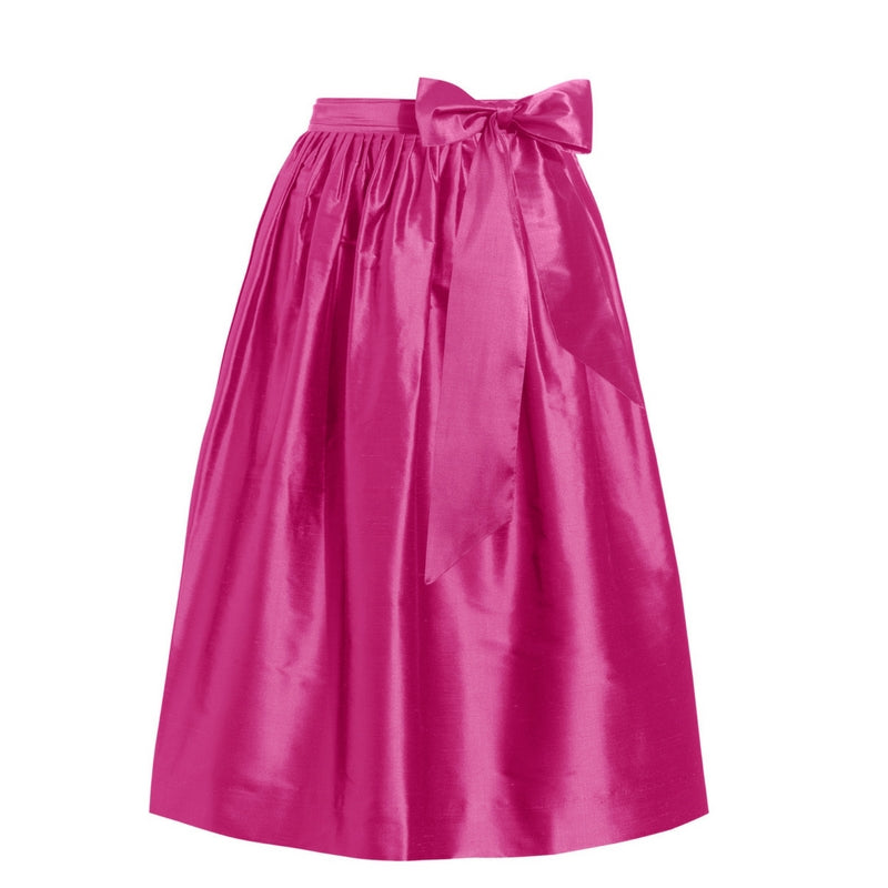 Klassiche Dirndlschürze aus Seide