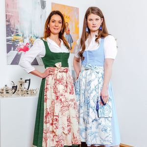 Dirndltasche Helene Blau