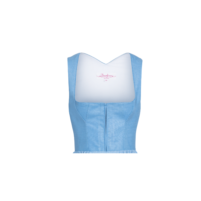 schlichtes Dirndl hellblau