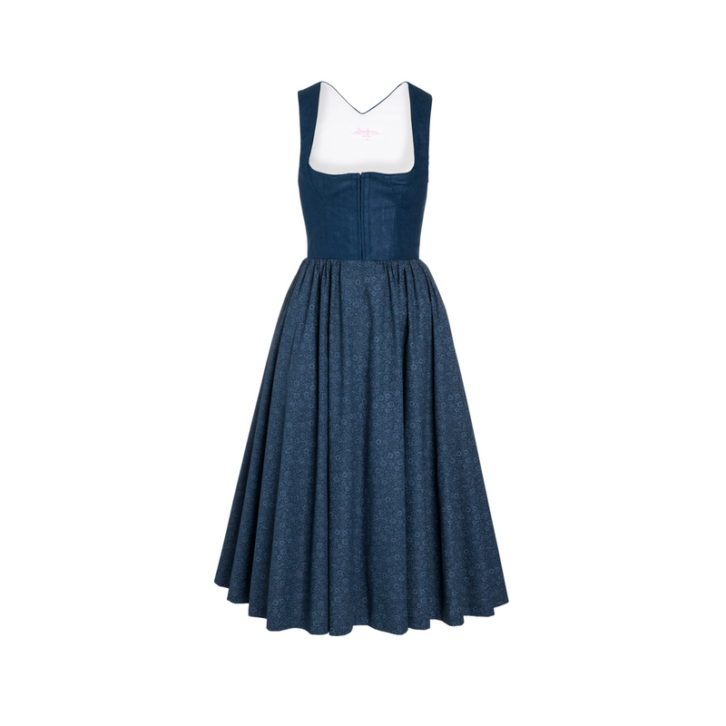 Klassisches Dirndl Dunkelblau