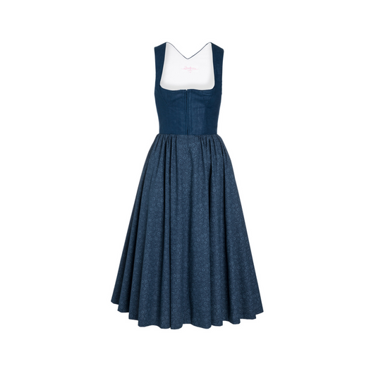 Klassisches Dirndl Dunkelblau